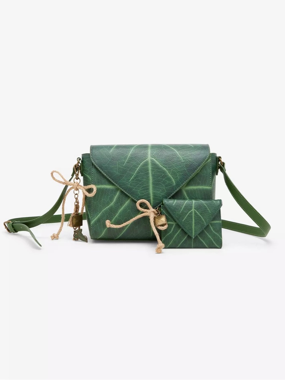 The Lord of The Rings Lembas Leaf Crossbody & Wallet- BoxLunch Exclusive